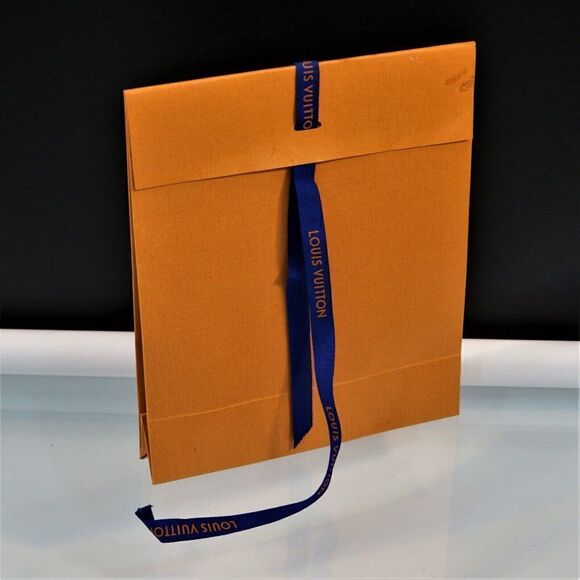 Authentic Louis Vuitton Envelope Bag Gift Packing Paper Bag 8.5 x 7.25 - Picture 5 of 7
